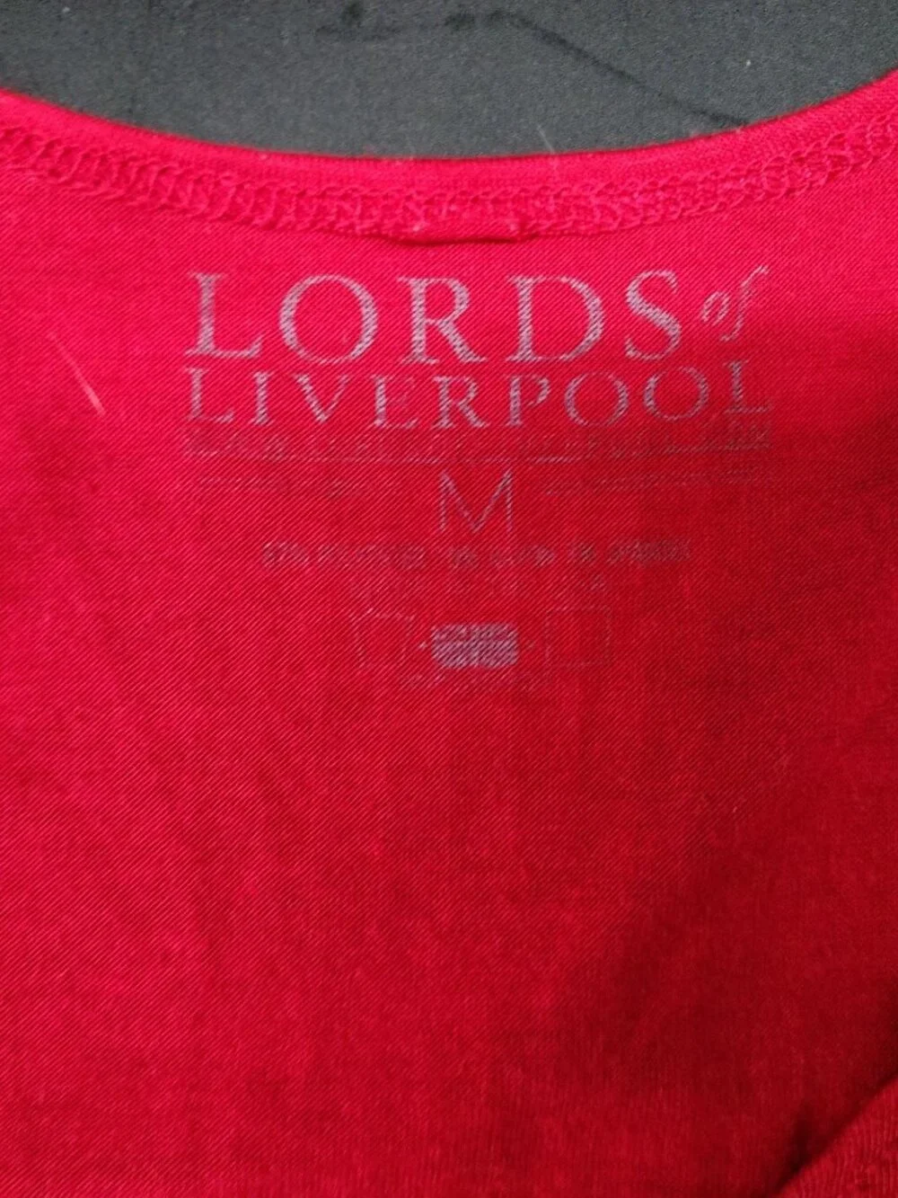 Revolution Tank Top Guitar Medium Red Rock Music Sleeveless Lords Of Liverpool - Picture 3 of 6